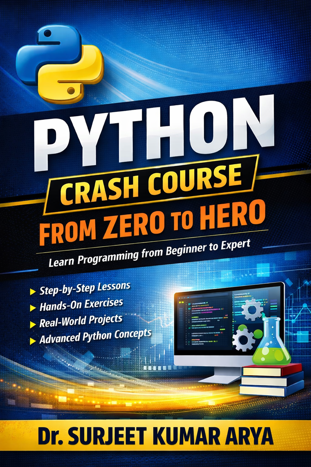 Python Crash Course: From Zero to Hero book cover